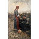 РЕПРОДУКЦИИ НА КАРТИНИ На чешмата (1889)